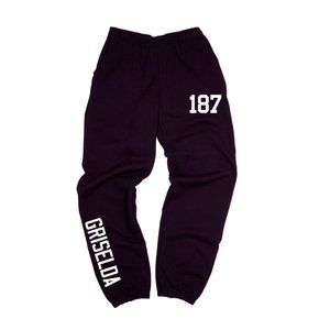 Griselda 187 Sweatpants, Black, White, 1, Retro, OG, 5, Oreo, 11, 6, 5,